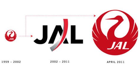 JAL’s crane logo resurrected | Logo Design Love