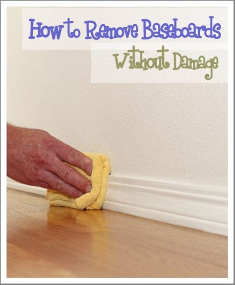 How to Remove Baseboards Without Damage - How To Build It