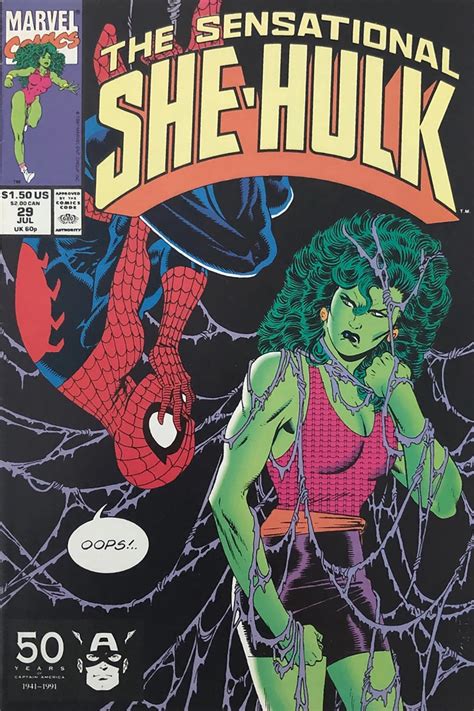 Marvel Comics: the Sensational She-Hulk #29 Vintage Comic, 1991 at ...