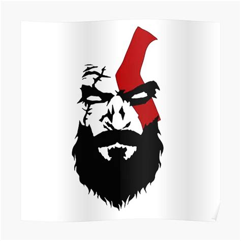 "God of War Kratos" Poster for Sale by markvilensen | Redbubble