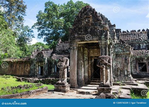 Ancient Preah Khan Temple Stock Image | CartoonDealer.com #39848107