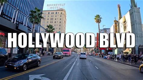 Hollywood Blvd - Los Angeles - YouTube