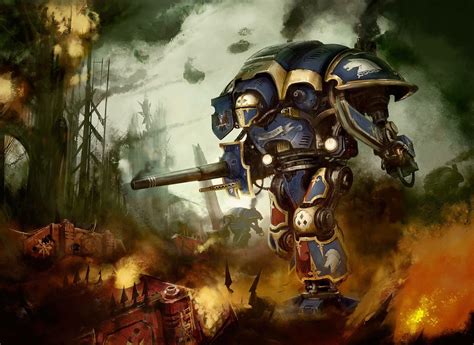 Knight Paladin MtG Art from Warhammer 40000 Set by Games Workshop - Art of Magic: the Gathering