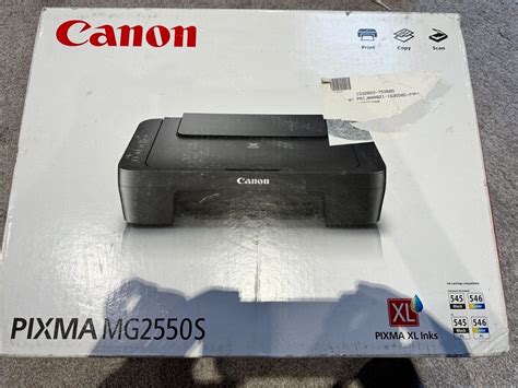 CANON Pixma MG2550s All in One Colour Printer Print Copy Scan NO Inks 4960999976105 | eBay