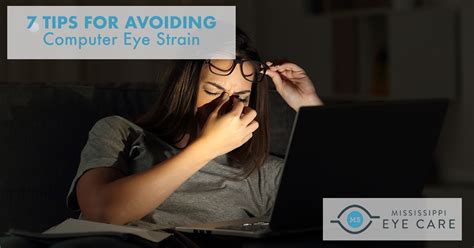 7 Tips for Avoiding Computer Eye Strain - Mississippi Eye Care