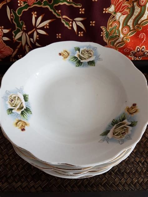 Vintage Plates (8 pcs), Furniture & Home Living, Kitchenware ...