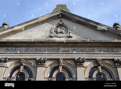 Corn Exchange, Hertford, Hertfordshire. The building opened in1859 and has some interesting ...