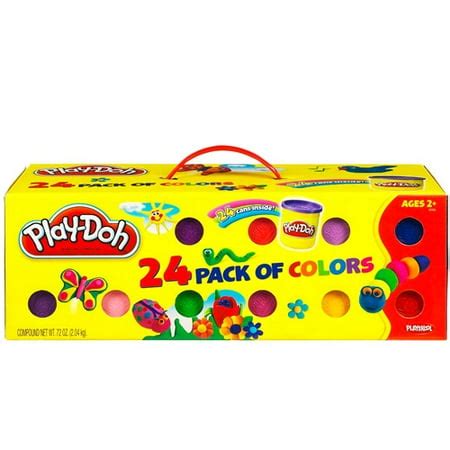 Play-Doh 24-Pack of Colors - Walmart.com