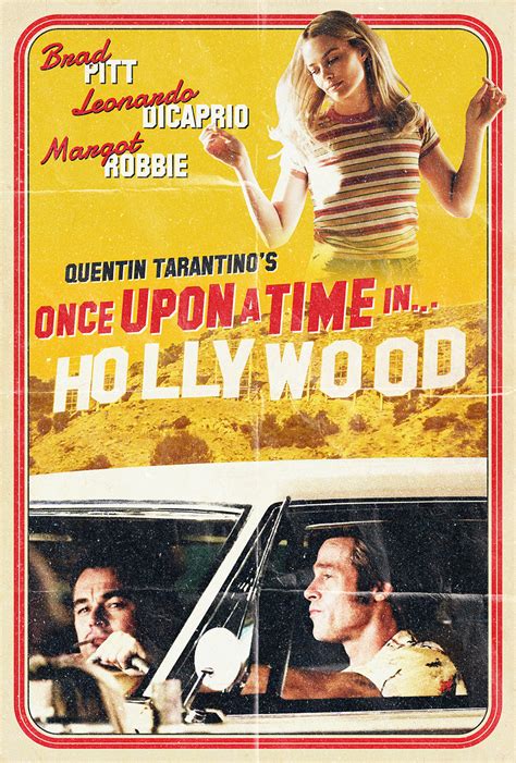 Once Upon A Time In Hollywood | Poster By Ptmilligan