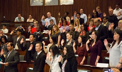 Forty-six people become U.S. citizens at naturalization ceremony on campus