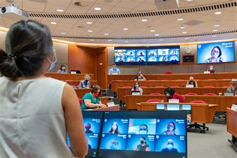 Inside Harvard Business School’s hybrid classrooms : Visual Displays Ltd