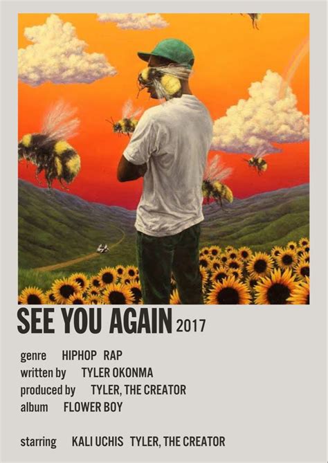 See You Again - Kali Uchis, Tyler The Creator Room Poster | Gemälde für ...