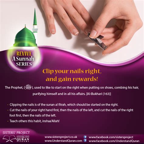 Clip Your Nails the Sunnah Way | Sunnah | Islam, Quran, Islamic quotes