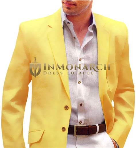 Tallia Men's Slim-Fit Yellow Velvet Sport Coat Macy's Slim, 51% OFF