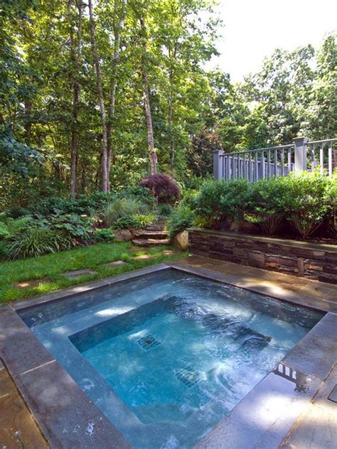 47 Irresistible hot tub spa designs for your backyard | Small backyard pools, Backyard pool ...