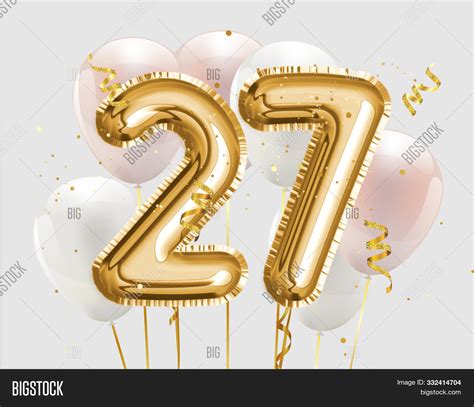 Happy 27th Birthday Image & Photo (Free Trial) | Bigstock