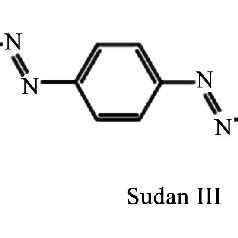 Chemical structure of Sudan III [5]. | Download Scientific Diagram