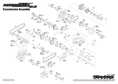 Traxxas - Exploded Views - Nitro 4-Tec 3.3 (2010) - 4807 • RCScrapyard ...