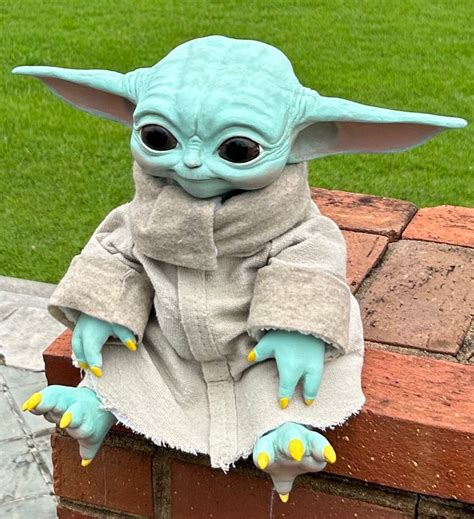 Life Size Baby Yoda, Grogu, the Child From Mandolorian - Etsy