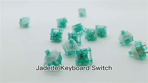 Tecsee Jadeite Linear Custom Keyboard Switches Uhmwpe Stem Mechanical ...