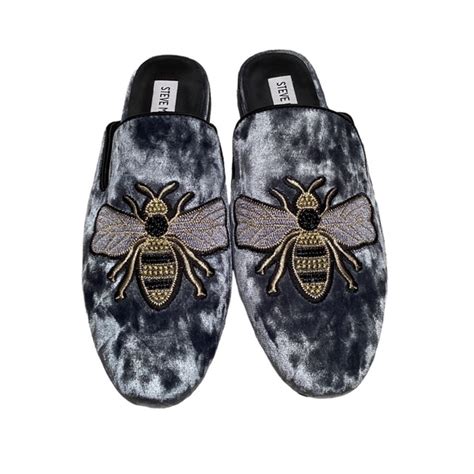 Steve Madden | Shoes | Steve Madden Hugh Bumblebees Velvet Slip On | Poshmark