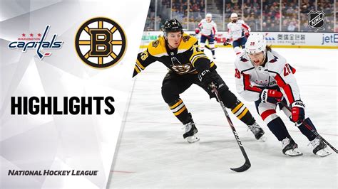 NHL Highlights | Capitals @ Bruins 12/23/19 - YouTube