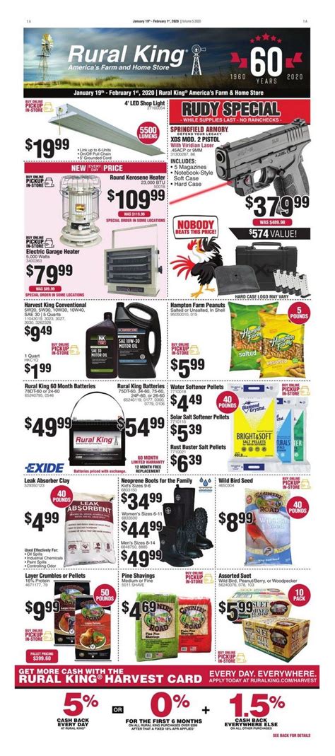 Rural King Weekly Ad Jan 19 – Feb 01, 2020