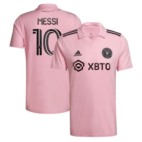 Men's Inter Miami CF Lionel Messi adidas Pink 2023 The Heart Beat Kit ...