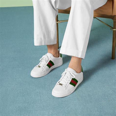 The New, 2023 Gucci Ace Sneakers Are Plain Perfection