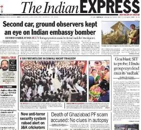 Indian Express Epaper - Today's Indian Express Newspaper