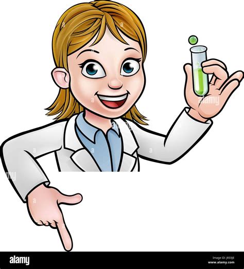 Scientist Cartoon