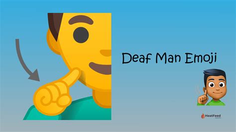 🧏‍♂️ Deaf Man Emoji - Meaning, ️ copy & 📋paste.