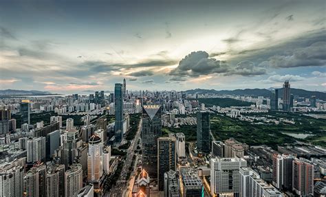 Night View Of Shenzhen City Picture And HD Photos | Free Download On ...