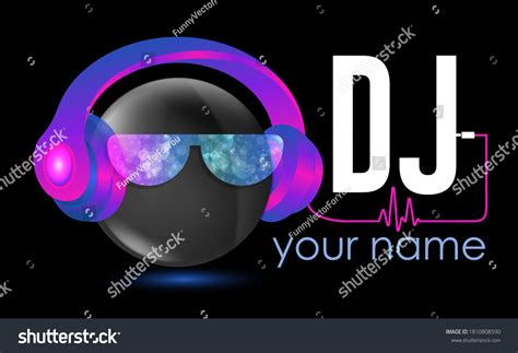 Dj 3d Logo Design Creative Vector Stock Vector (Royalty Free ...