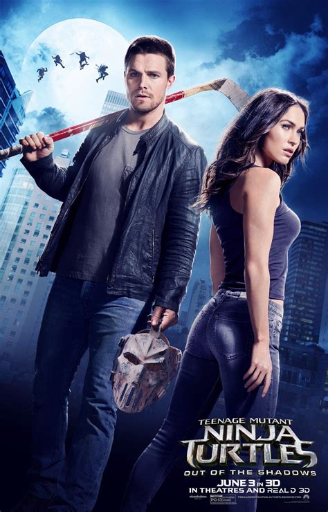 Teenage Mutant Ninja Turtles 2: Casey Jones & April O’Neil Poster Released