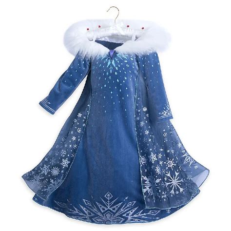 Winter Autumn Spring Elsa Dress Snow Queen Snowflake Dress with Long ...