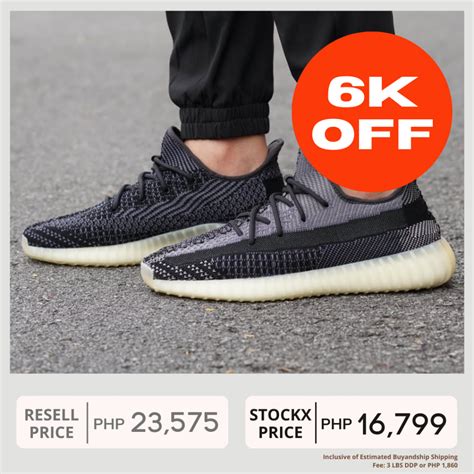 Adidas Yeezy Price Comparison Between StockX HK and Local Resellers | Buyandship Philippines