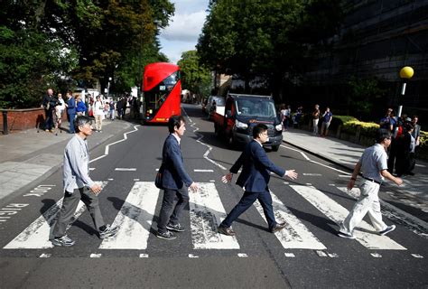 Collectables Publicity Photo Beatles Original Abbey Road Album Cover ...