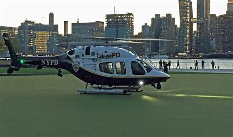 MAYOR USES NYPD HELICOPTER TO GET AROUND