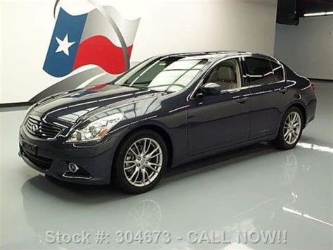 Find used 2011 INFINITI G37 JOURNEY SEDAN AUTO SUNROOF NAV 17K MI TEXAS ...