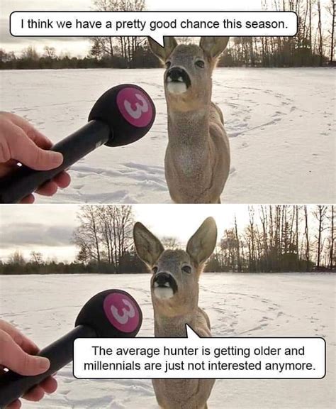 Deer giving interview : r/memes