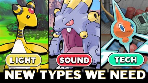 7 NEW Types We NEED in Pokemon? - YouTube