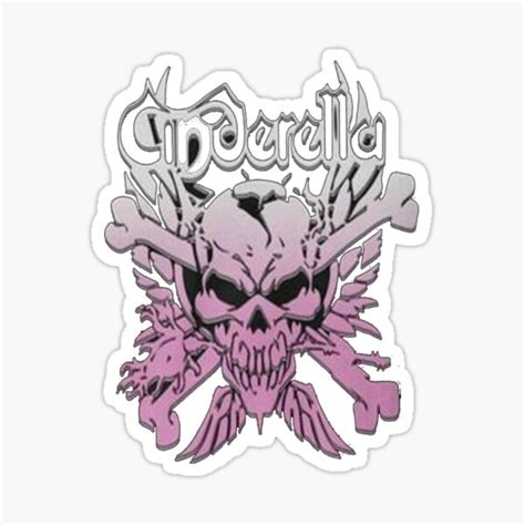 "cinderella band new best logo" Sticker for Sale by Phin0908 | Redbubble