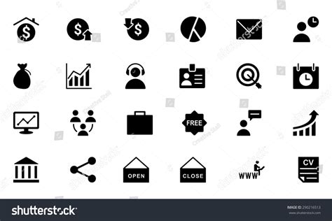 Business Vector Icons 3 Stock Vector (Royalty Free) 290216513 | Shutterstock