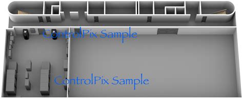 Floor plan, 6thFloor Data Center, Terry – ControlPix Graphics