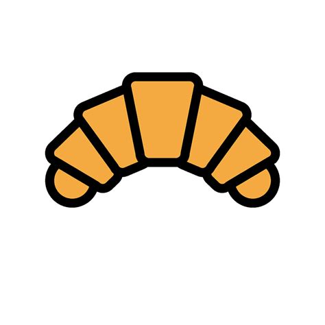 Croissant emoji clipart. Free download transparent .PNG | Creazilla