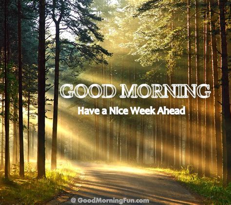 Happy Week Ahead Inspirational Quotes - Good Morning Fun