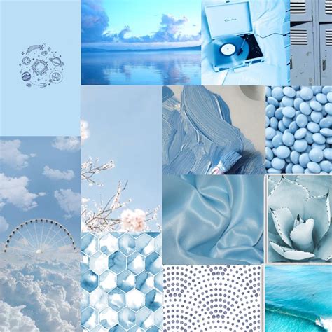 Blue Aesthetic Mood Board Interior Design Mood Board by _ediemarch - Style Sourcebook