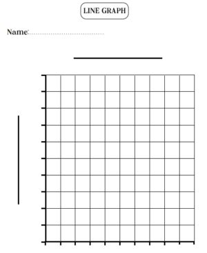 Blank Line Graph Template for Primary | Made By Teachers