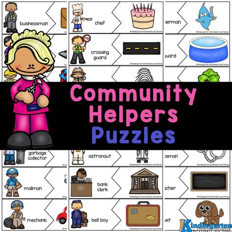 Community Helpers Matching Game, Community Helpers Lesson Plan, Community Helpers Preschool ...